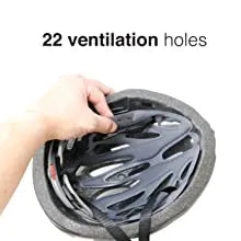 HeartsFit - Bike Helmet with Health ID Card and Health Status Stickers HeartsID