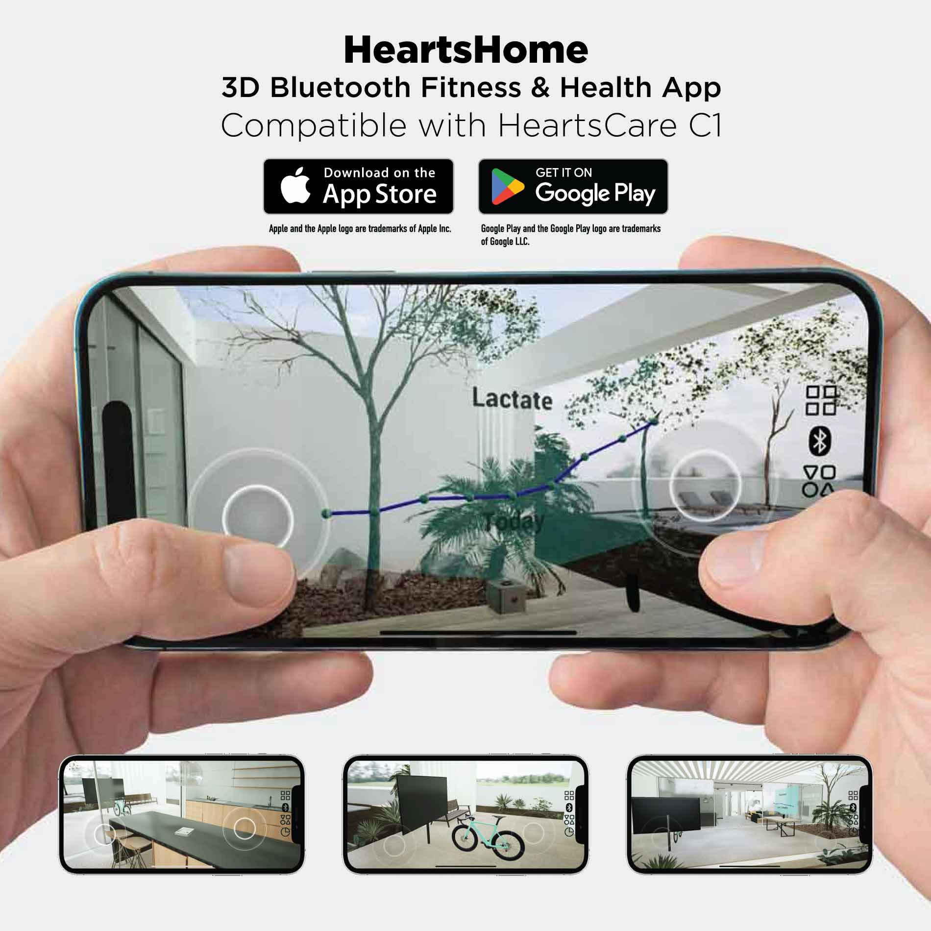 HeartsCare C1 Plus Total Cholesterol Meter Test Kit at Home with 10 strips