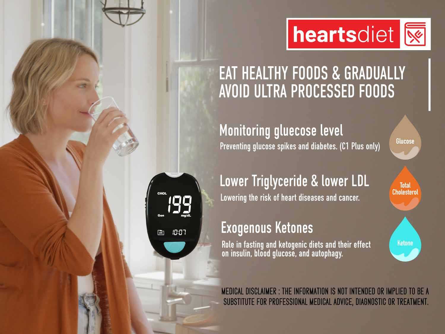 HeartsCare C1 - Tiras reactivas de lactato (10 unidades)