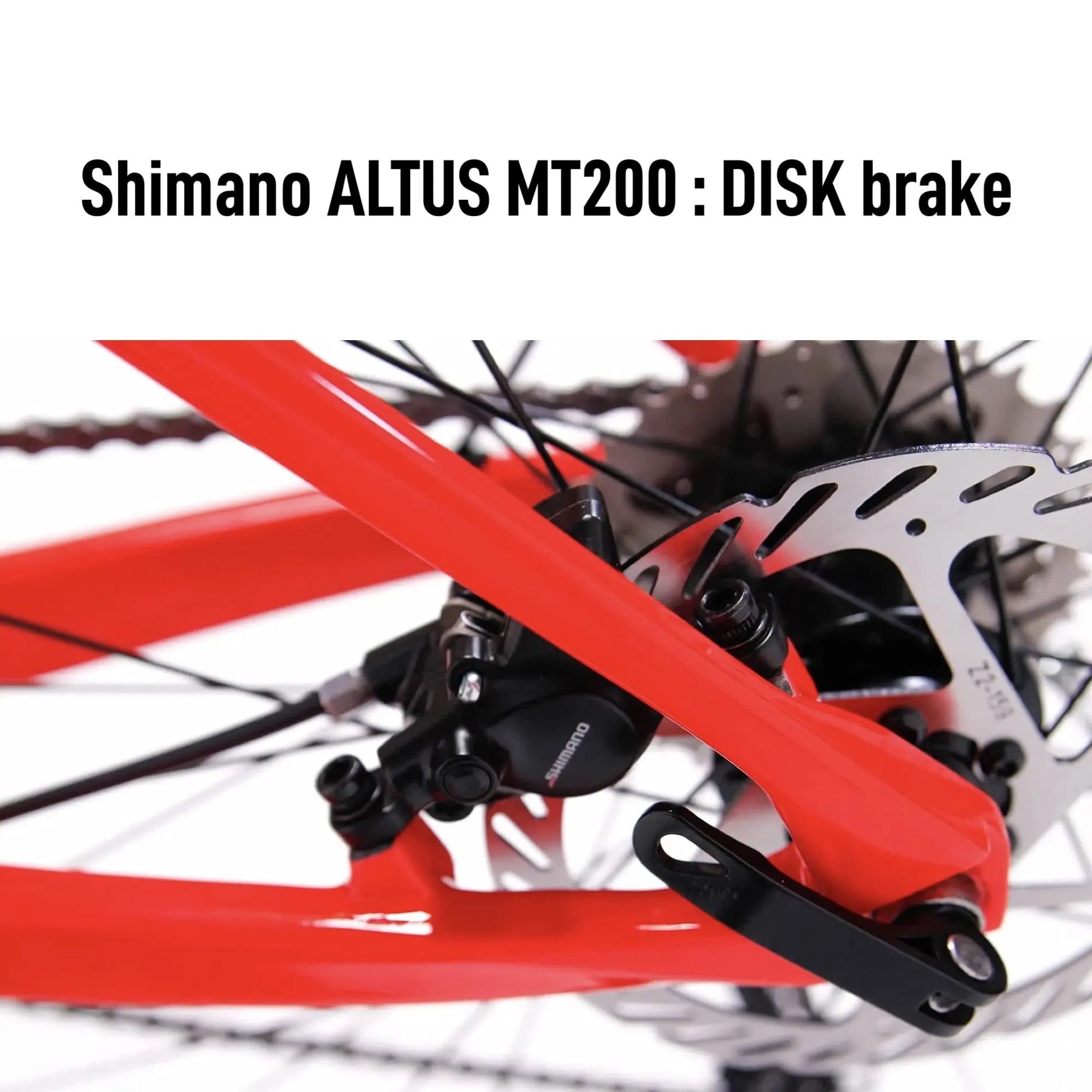 Model T - Carbon frame road MTB bike Shimano Altus 27s