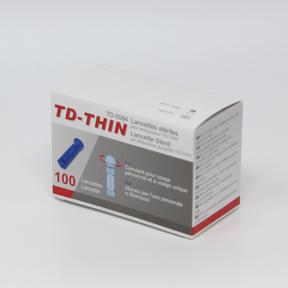 Am Med Sterile Blood Lancets 100 Pcs main image 1