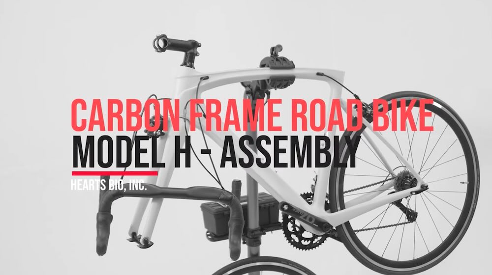 Special Edition] Model H - Carbon frame road bike Shimano Sora 18s