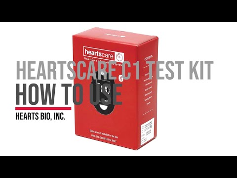 HeartsCare C1 Lactate Testing Kit - 5 sec Testing time